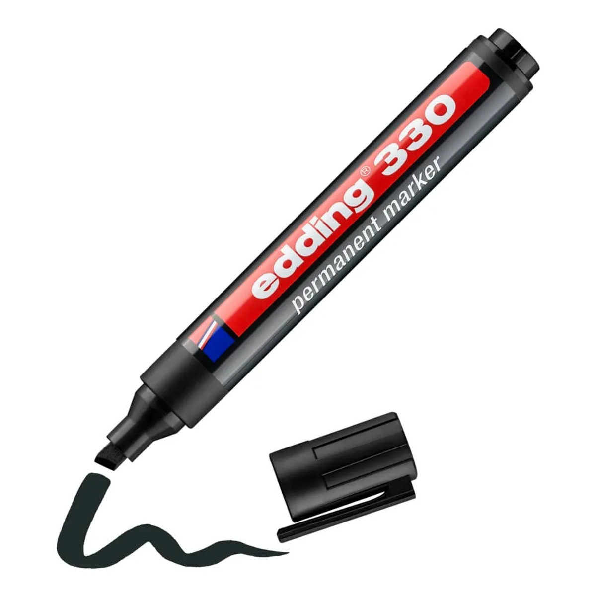 Edding Permanentmarker - nachfüllbar, 1 - 5 mm, schwarz