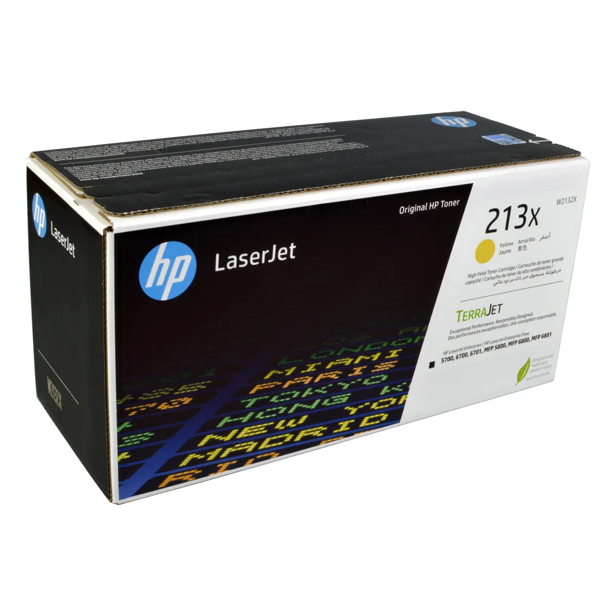 HP 213X Toner gelb 6.000 Seiten (W2132X)