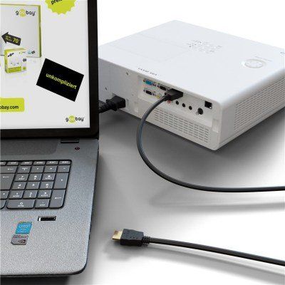Goobay High-Speed-HDMI™ Kabel mit Ethernet 0,5m