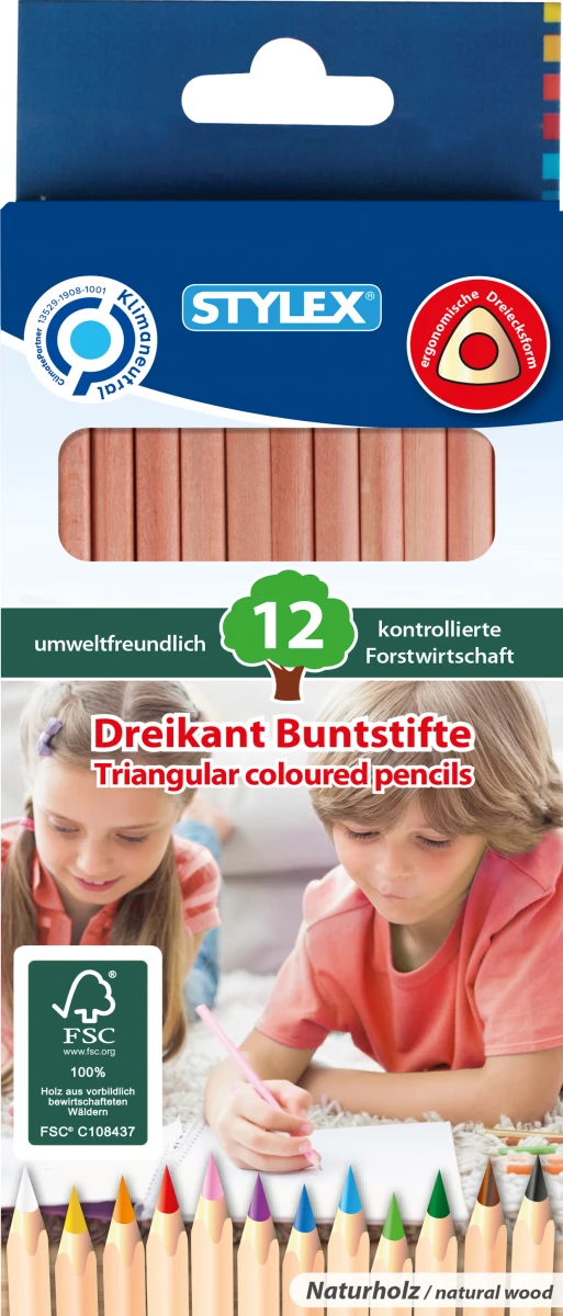 Buntstifte, 12 Stück