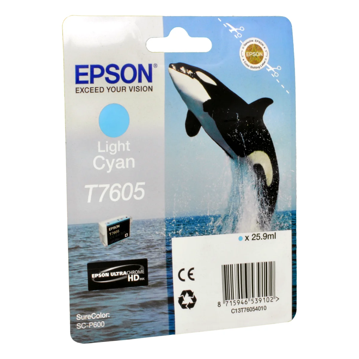 Epson Tinte C13T76054010  Light Cyan  T7605