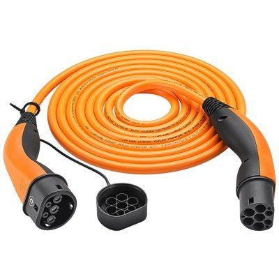 HELIX® Ladekabel Typ 2, bis zu 7,4 kW, 5 m, Orange