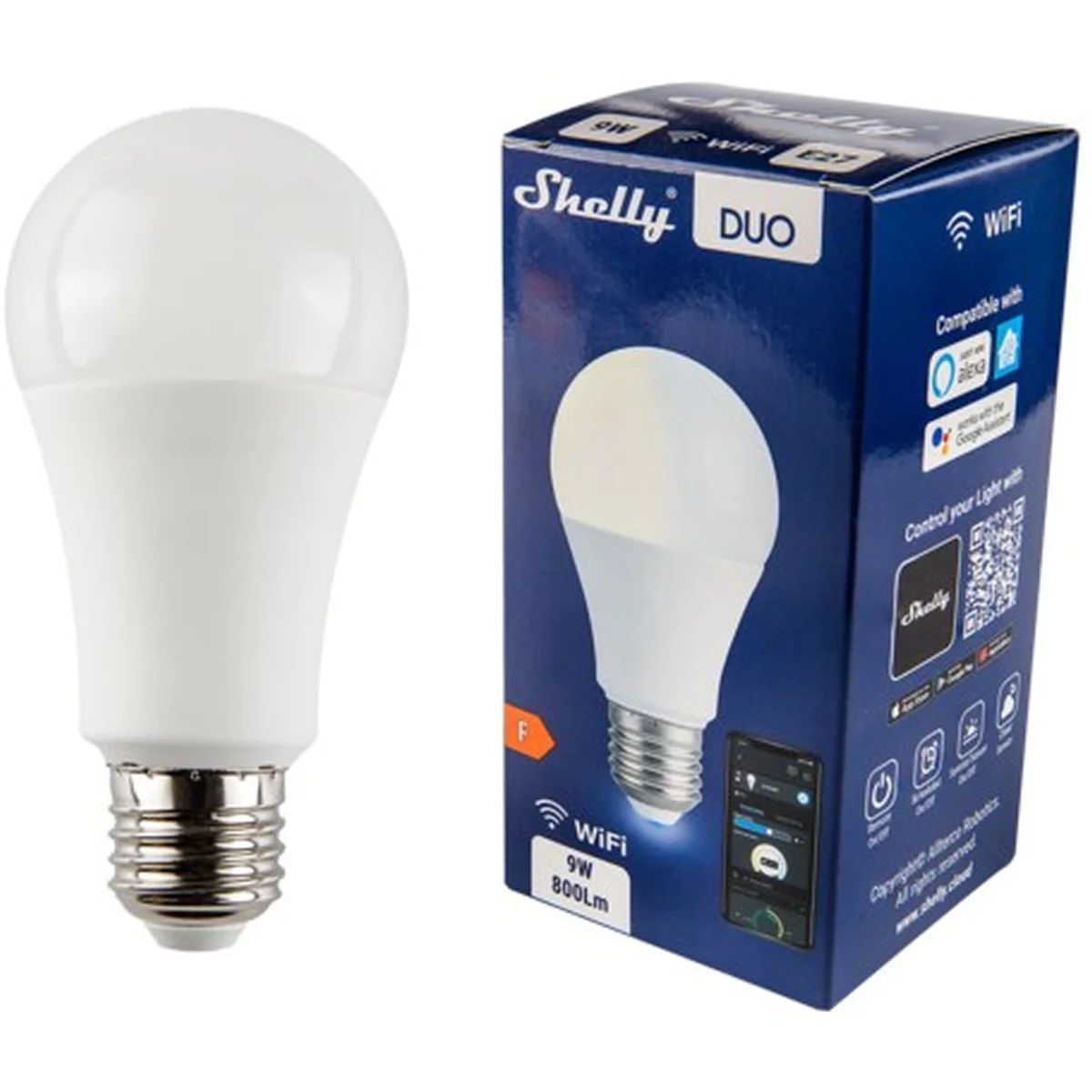 Home Shelly Plug & Play Beleuchtung “Duo“ WLAN LED Lampe
