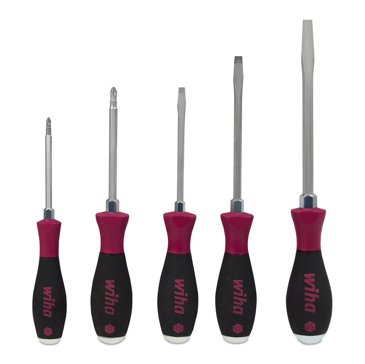 Wiha Schraubendreher Satz MicroFinish® 5 tlg. 
