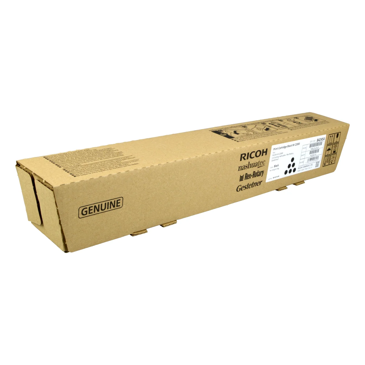Ricoh Toner 842454  M C2000H  schwarz OEM