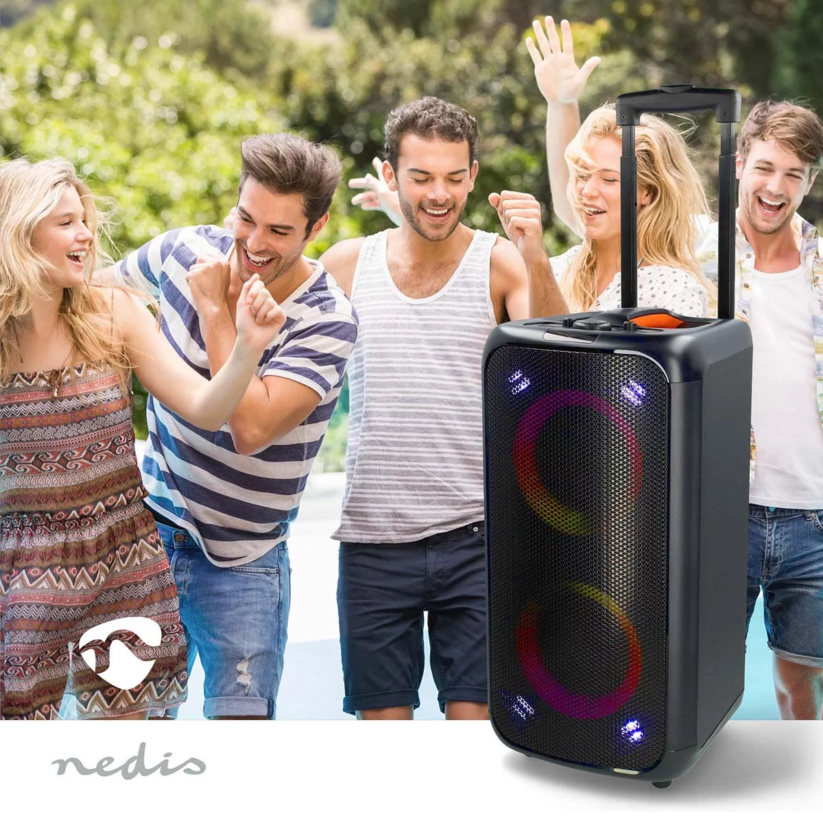 Nedis Bluetooth®-Party-Lautsprecher