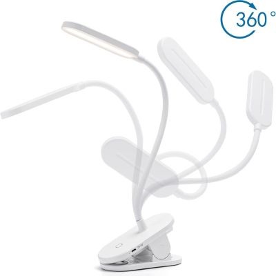 Aigostar LED Lampe mit USB Anschluss, weiß