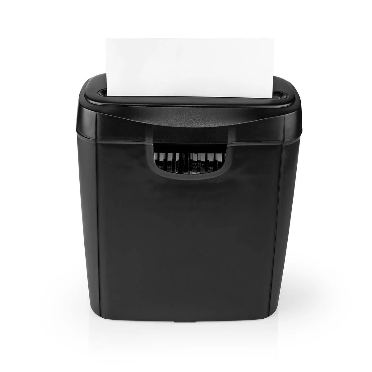 Nedis Aktenvernichter 10 Liter schwarz