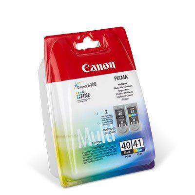 Canon MultiPack 'PG-40 / CL41' schwarz + farbig 28 ml