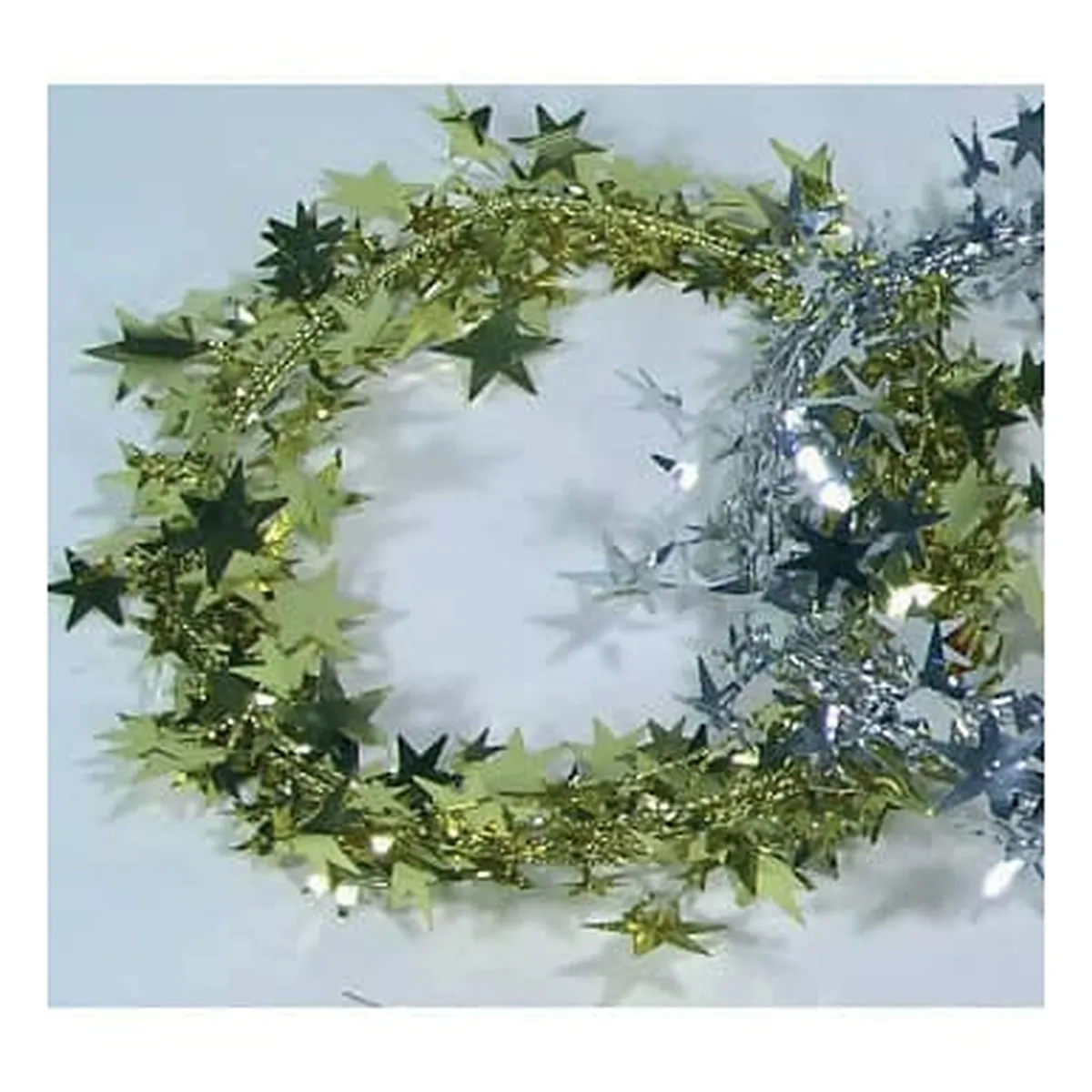 Decodraht mit Sternen - 2,7 m, gold