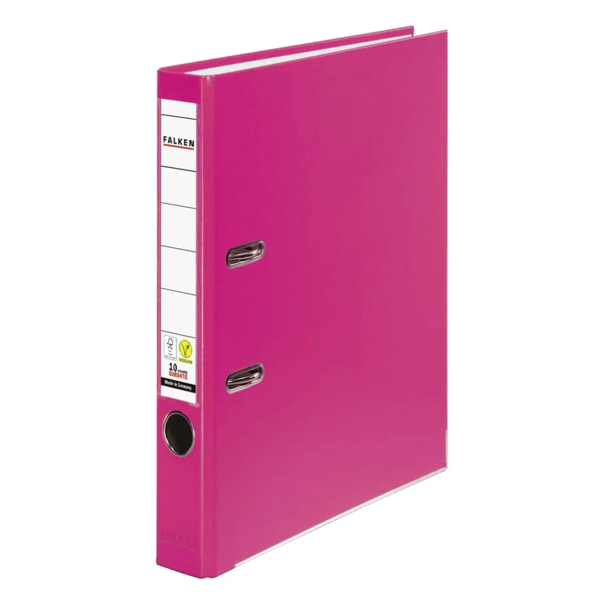 Falken Ordner PP-Color S50 - A4, 5 cm, pink