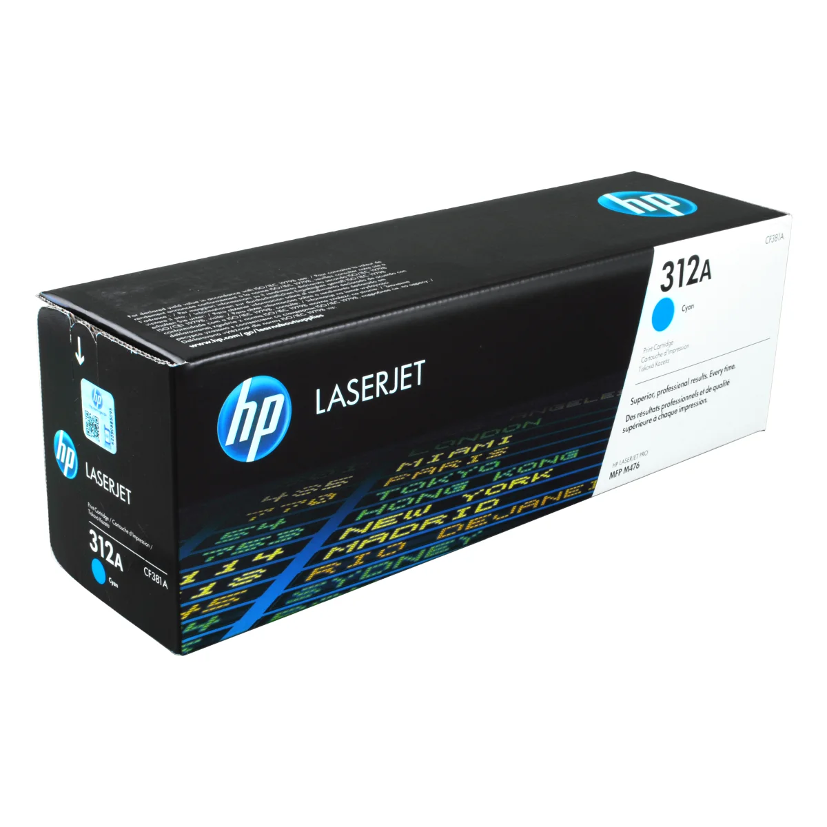 HP Toner CF381A  312A  cyan