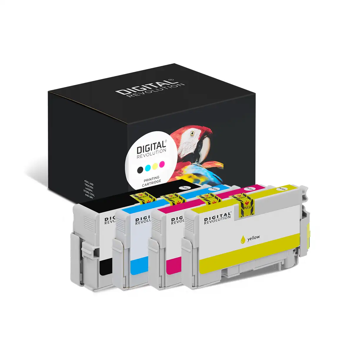 Epson 35 - alternative Patrone MultiPack 'schwarz cyan magenta gelb' 126,2 ml - Digital Revolution