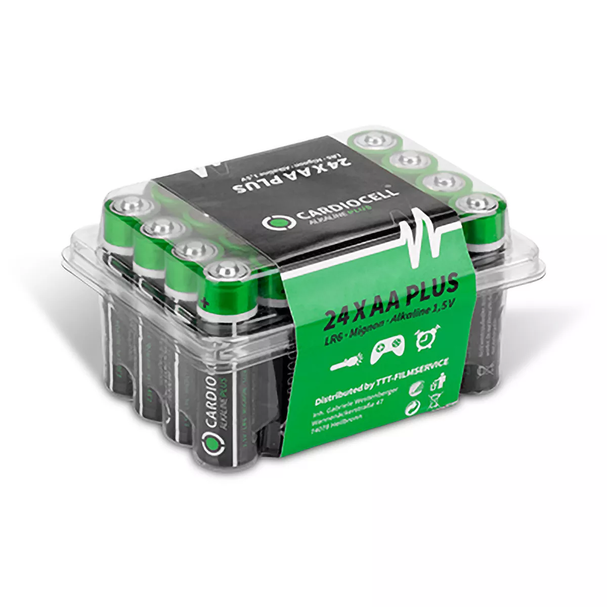 CardioCell Plus Batterien 'Mignon AA', 1,5V, 24 Stück