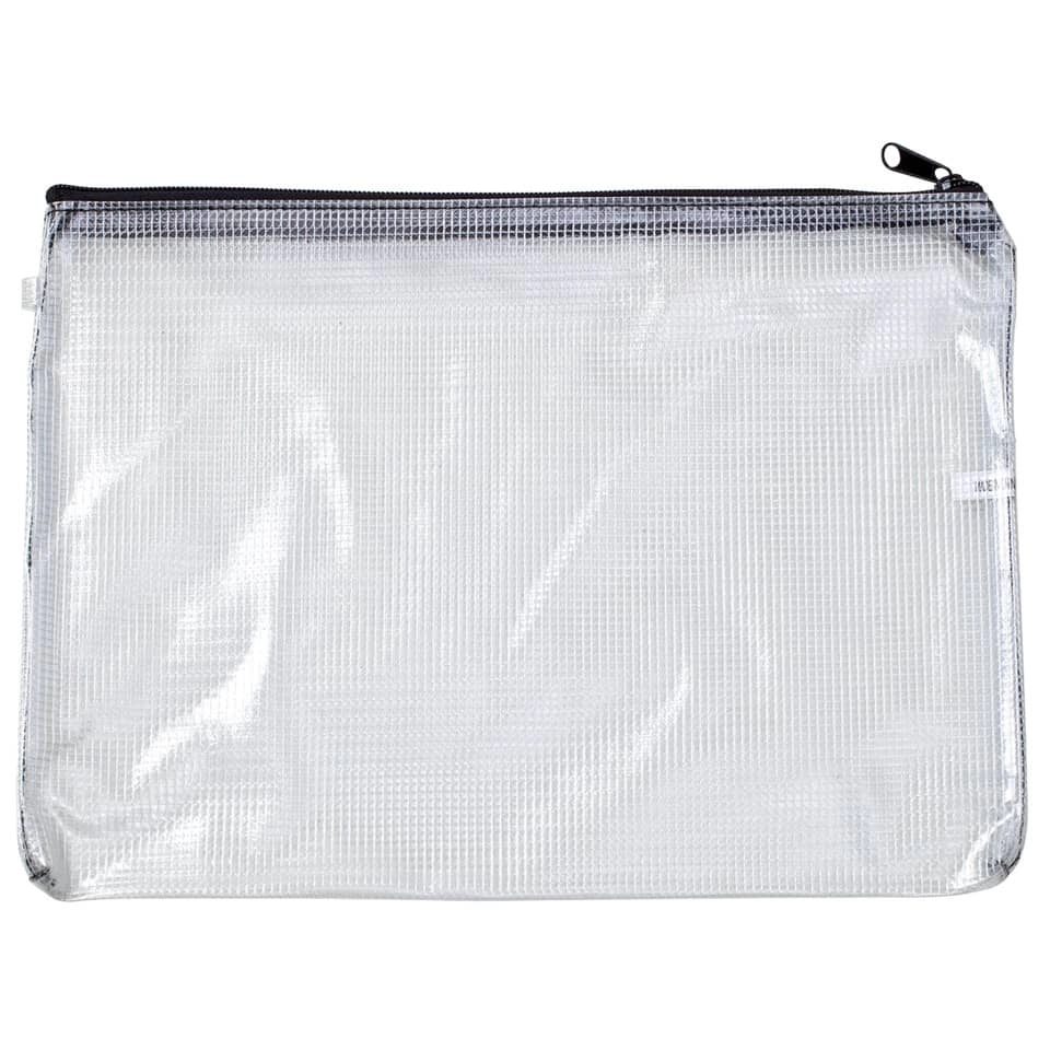 Rumold Reißverschlußtasche  - A6, transparent