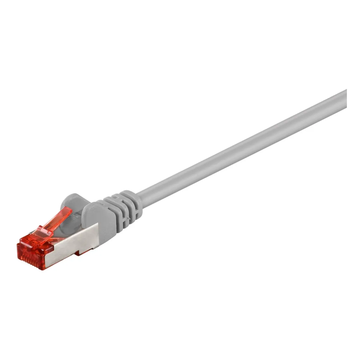 Goobay Patchkabel CAT6 S/FTP grau 0,5m