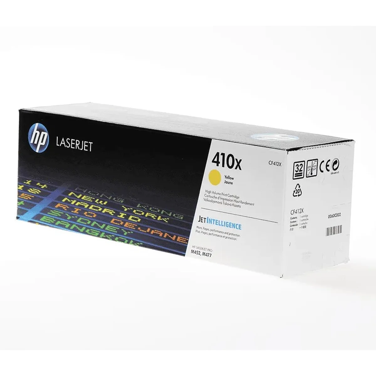 HP 410X Toner gelb 5.000 Seiten (CF412X)