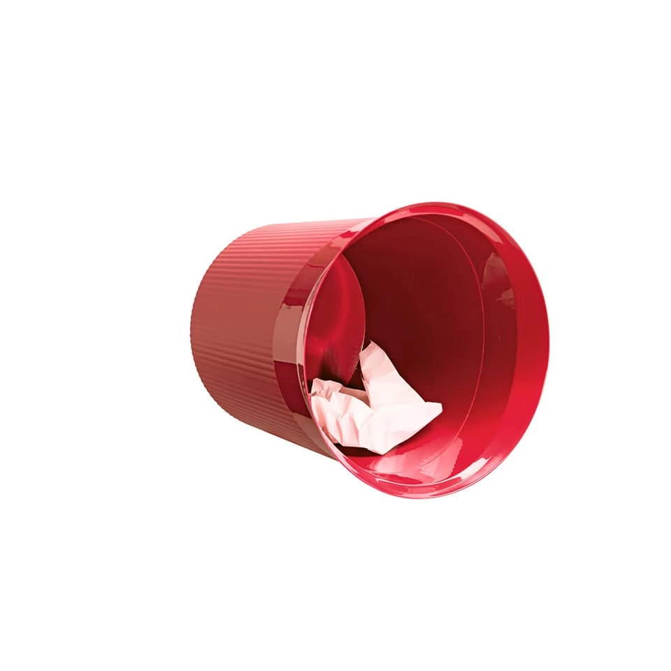 HAN Papierkorb Re-LOOP - 13 Liter, rund, rot