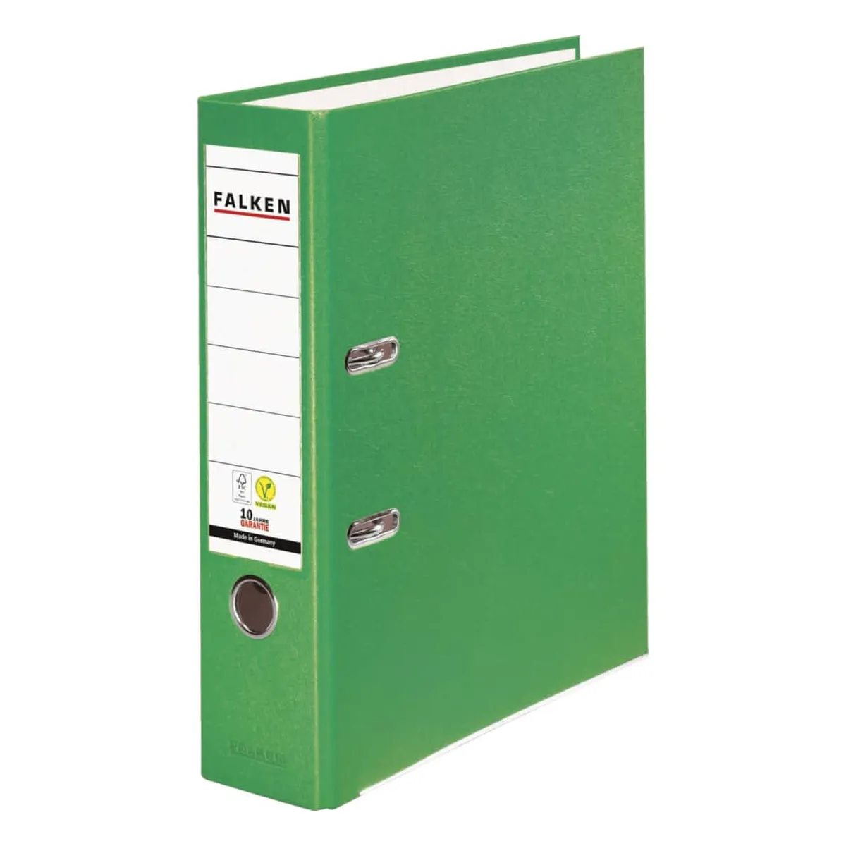 Falken Ordner PP-Color S80 - A4, 8 cm, hellgrün