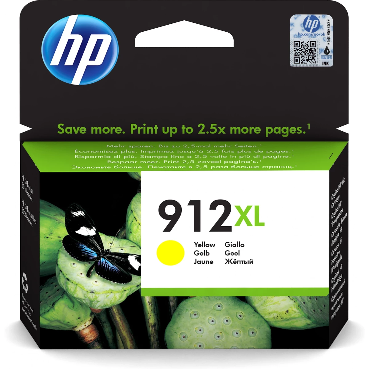 Druckerpatrone HP 912XL gelb 9,9 ml | 825 Seiten (3YL83AE)