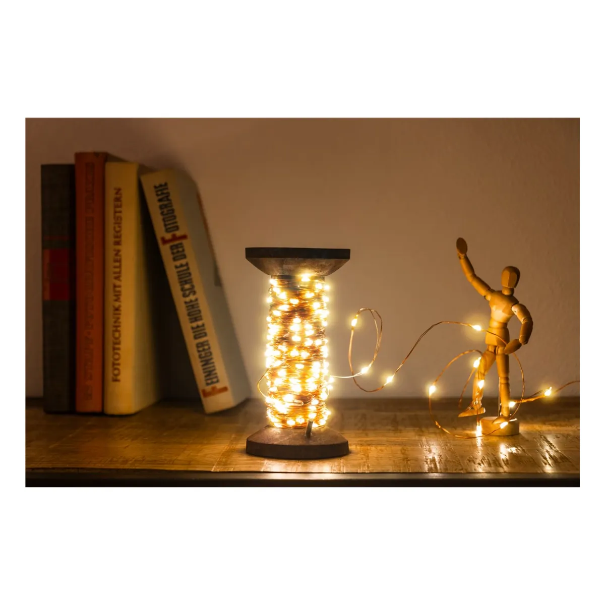 Goobay LED-Lichterkette “Garnspule“, groß