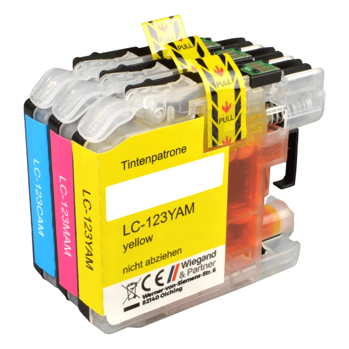 Brother LC-123 RBW BPDR  - alternative Patronen Multipack CMY 3x 10 ml | 3x 800 Seiten - Digital Revolution