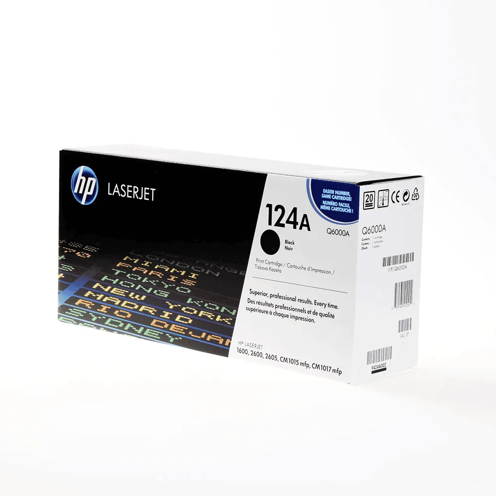 HP 124A Toner schwarz 2.500 Seiten (Q6000A)