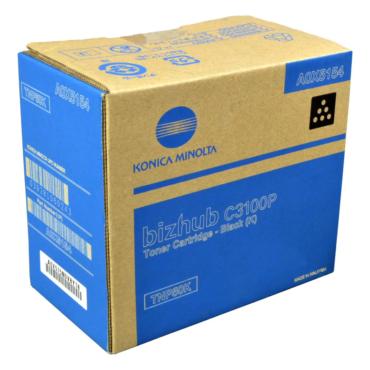 Konica Minolta TNP-50K Toner schwarz 5.000 Seiten (A0X5154)