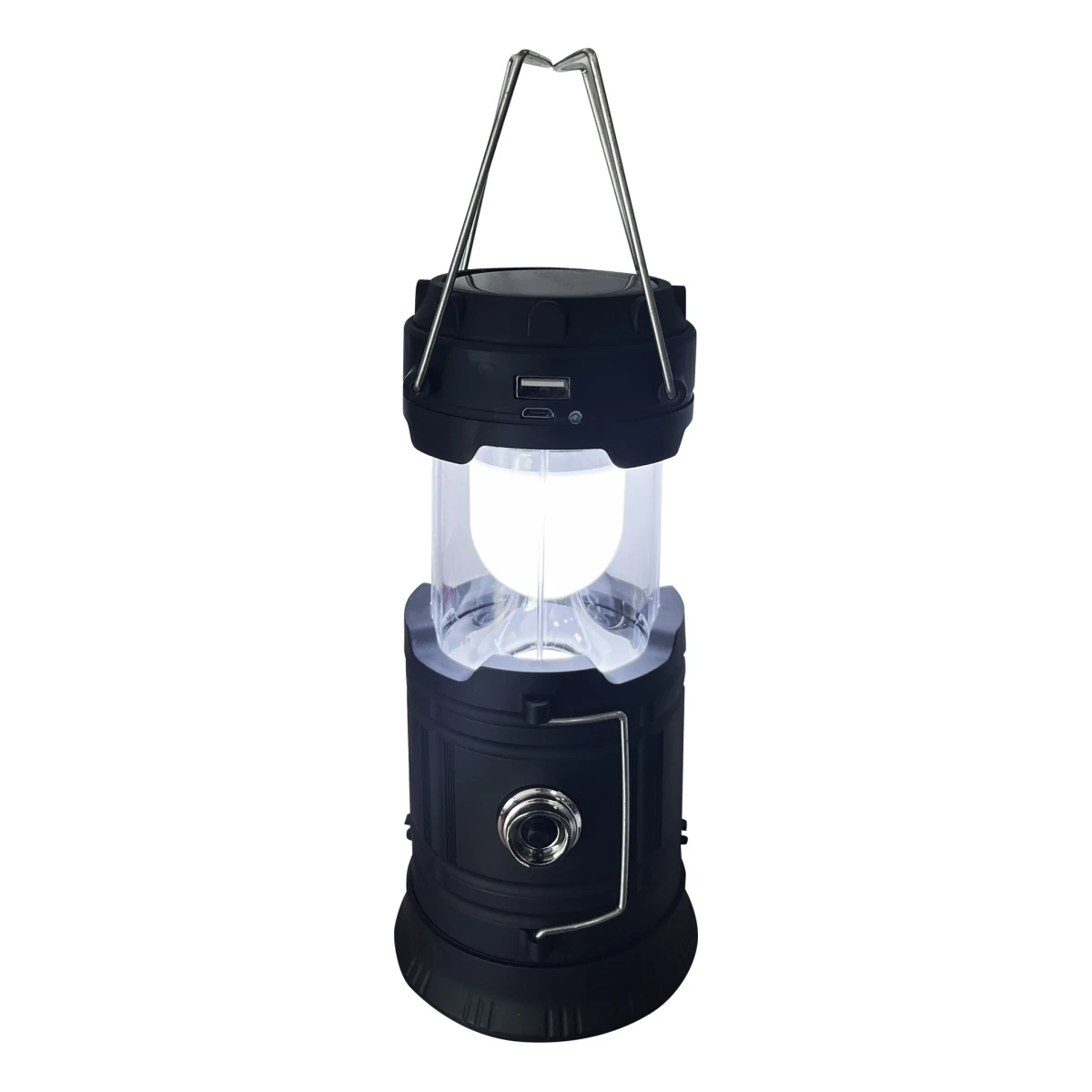 Solar-Lampe mit LED, ausziehbar