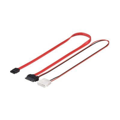 HDD S-ATA SlimLine Kabel 1.5 GBits / 3 Gbits 2in1