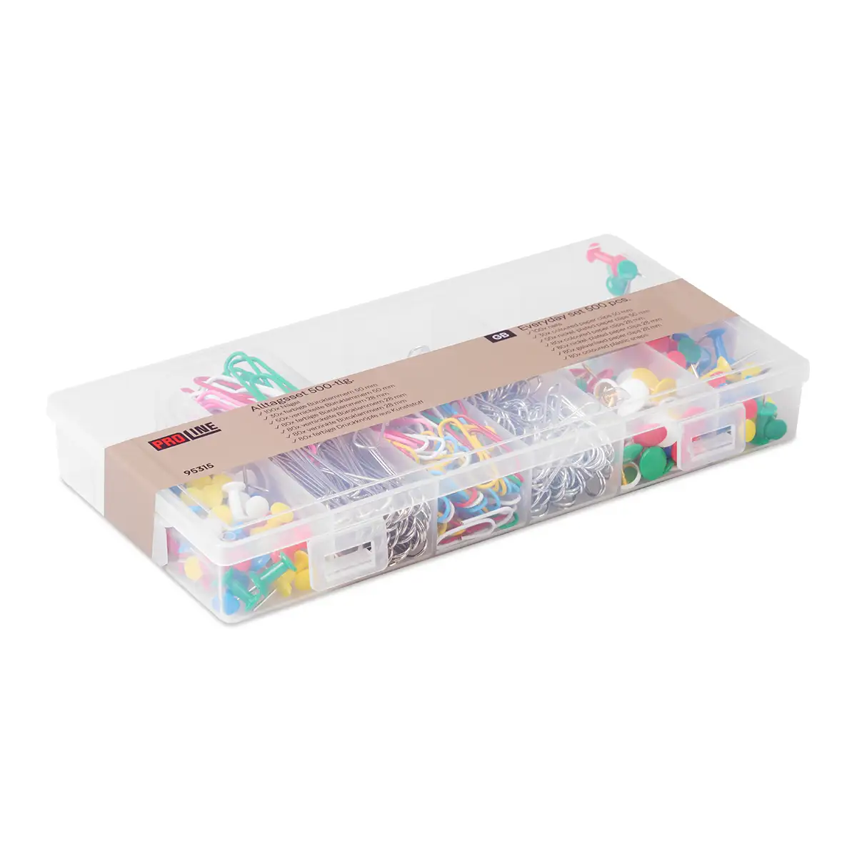 Alltagsset, Sortiment, 500tlg.