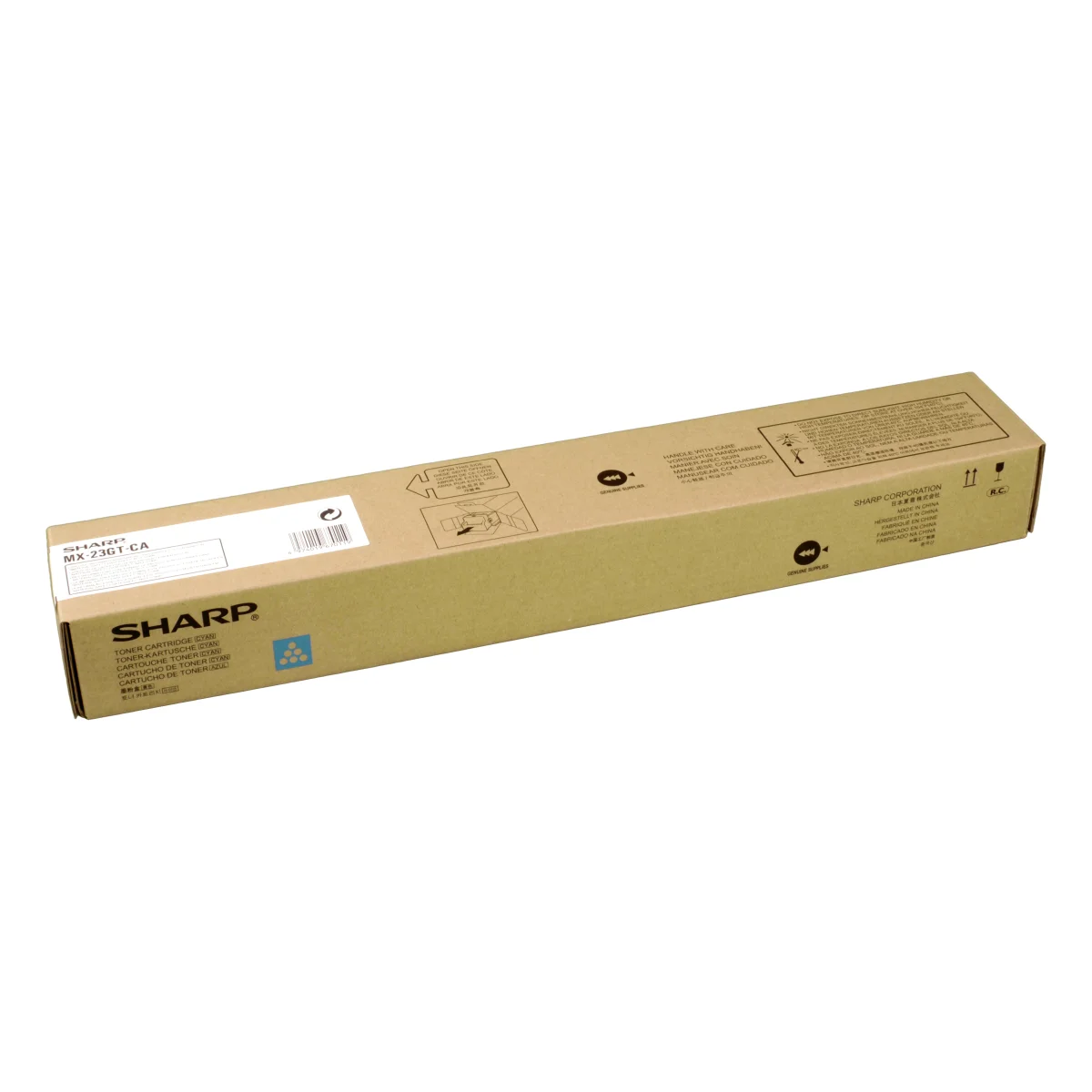 Sharp Toner cyan 10.000 Seiten (MX-23GTCA)