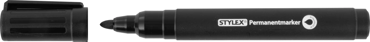 Stylex Permanentmarker, schwarz