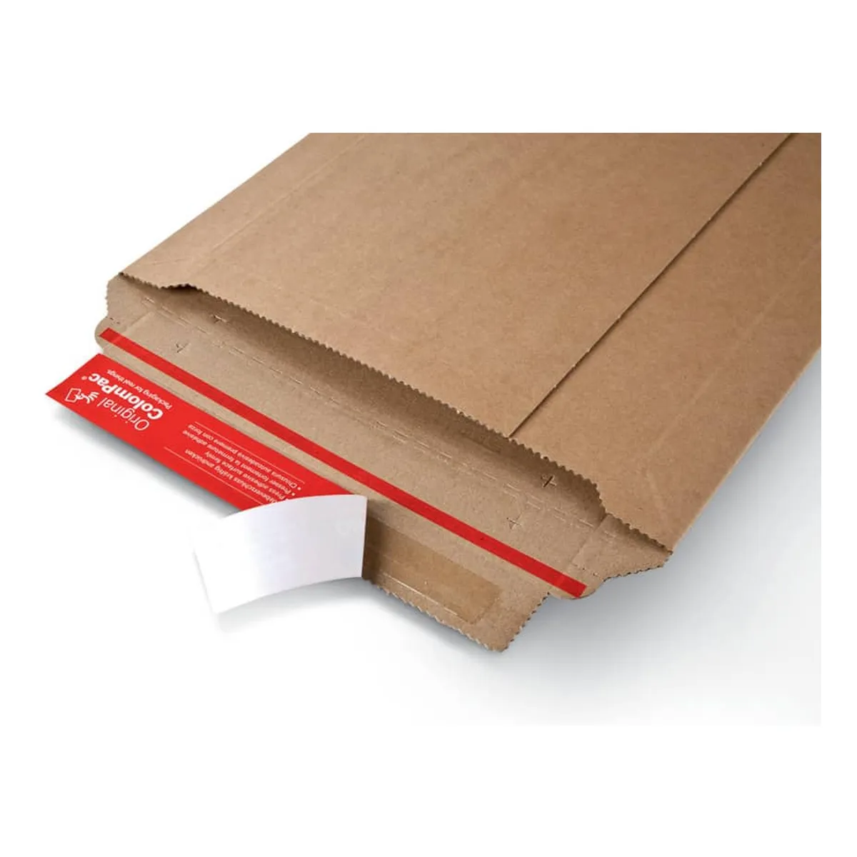 ColomPac Versandtaschen Wellpappe 215x300x50 mm (A4), braun