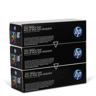 HP 305A Toner MultiPack cyan magenta gelb (CE410A)