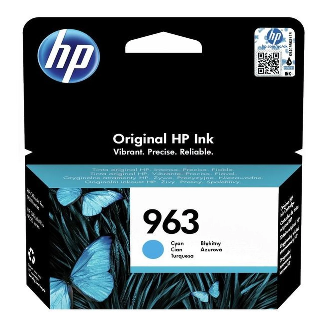 Druckerpatrone HP 963 cyan 10,74 ml | 700 Seiten (3JA23AE)