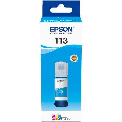 Epson EcoTank Tinte '113' cyan 70 ml | 6.000 Seiten