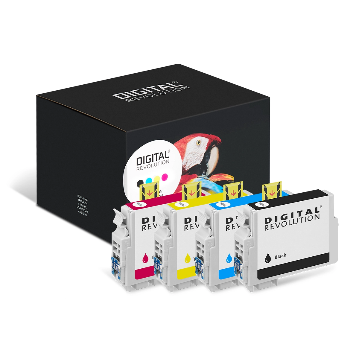 Epson 29 - alternative Patrone MultiPack 'schwarz cyan magenta gelb' 43,4 ml - Digital Revolution