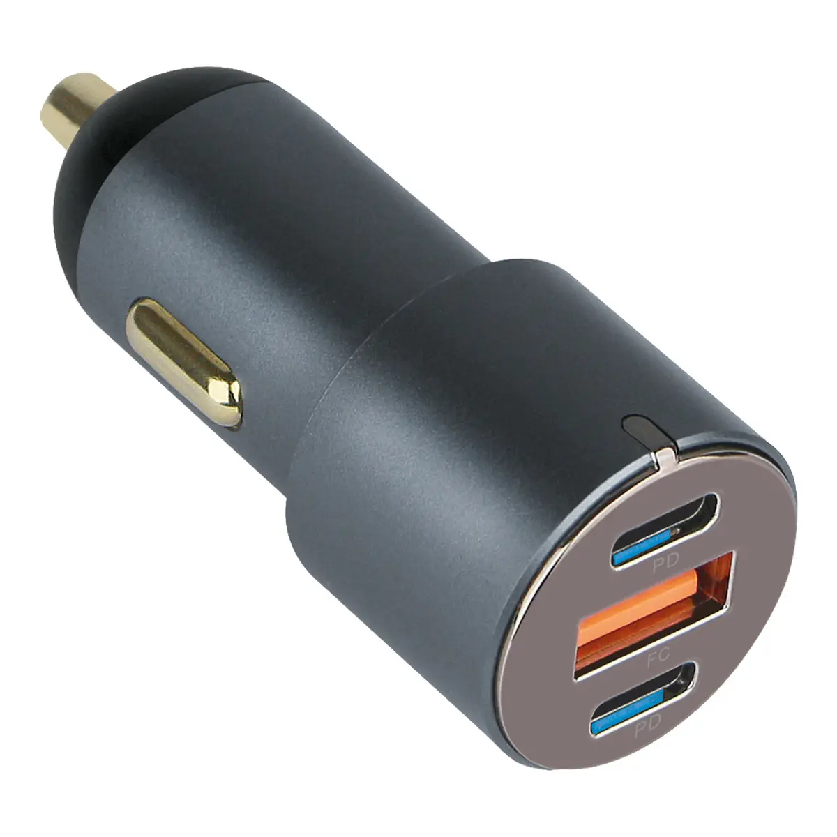 Fontastic Kfz-Ladeadapter Moc60, Tri-Port max. 3A / 60Watt