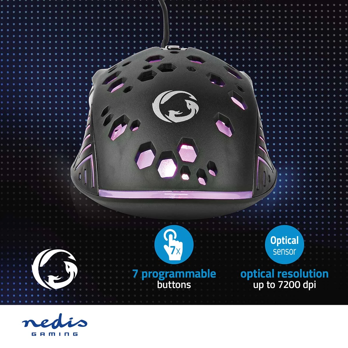 Nedis Gaming Mouse
