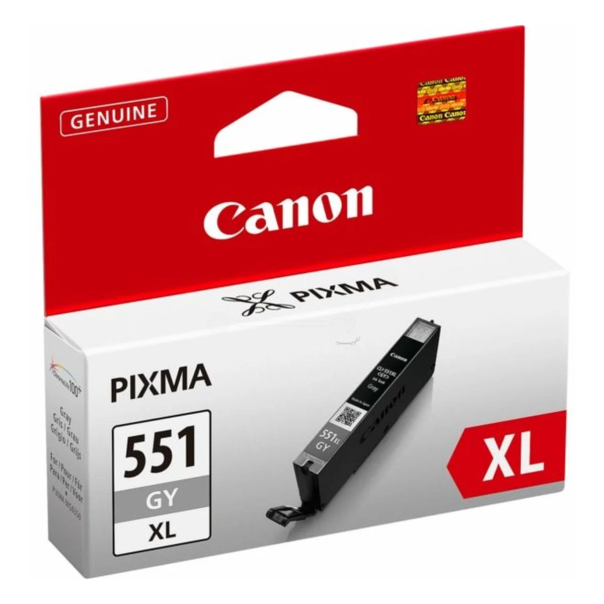 Druckerpatrone Canon CLI-551 GYXL grau 11 ml | 3.350 Seiten (6447B001)
