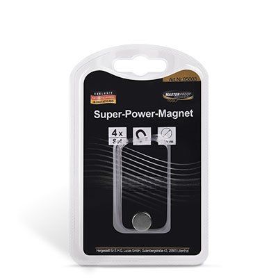 Super Power Magnet, 4 Stück