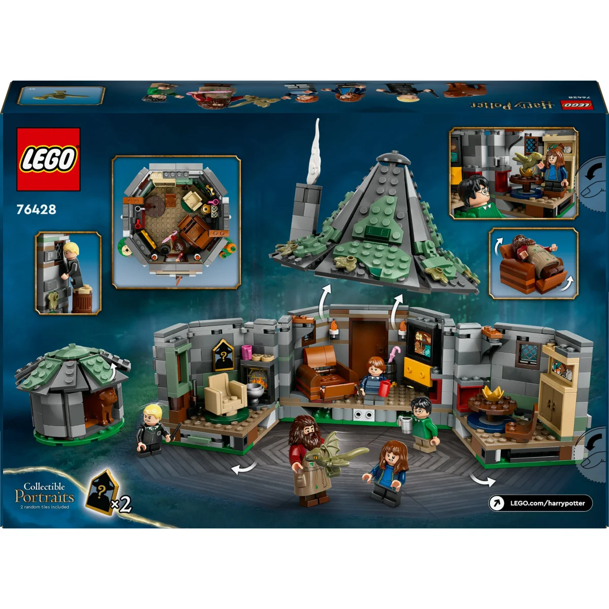 LEGO® Harry Potter Hagrids Hütte: Ein unerwarteter Besuch 76428