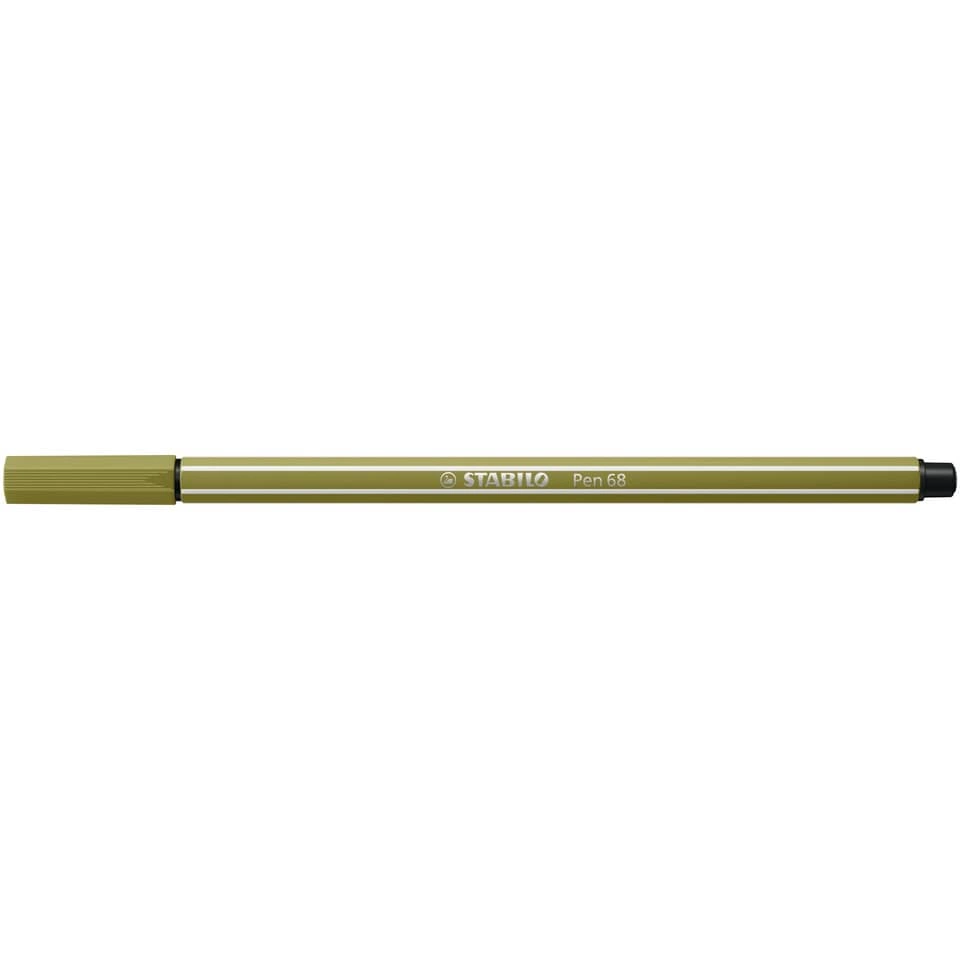 Fasermaler Pen 68 schlammgrün