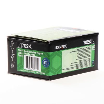 Lexmark 702K Toner schwarz 1.000 Seiten (70C20K0)