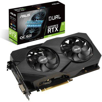 RTX 2060 6GB ASUS Dual DUAL-RTX2060-O6G-EVO