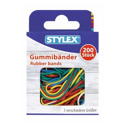 Gummiringe, 200 Stück, verschiedene Größen