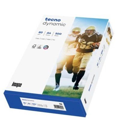 Kopierpapier tecno® dynamic - A4, 80 g/qm, weiß, 500 Blatt