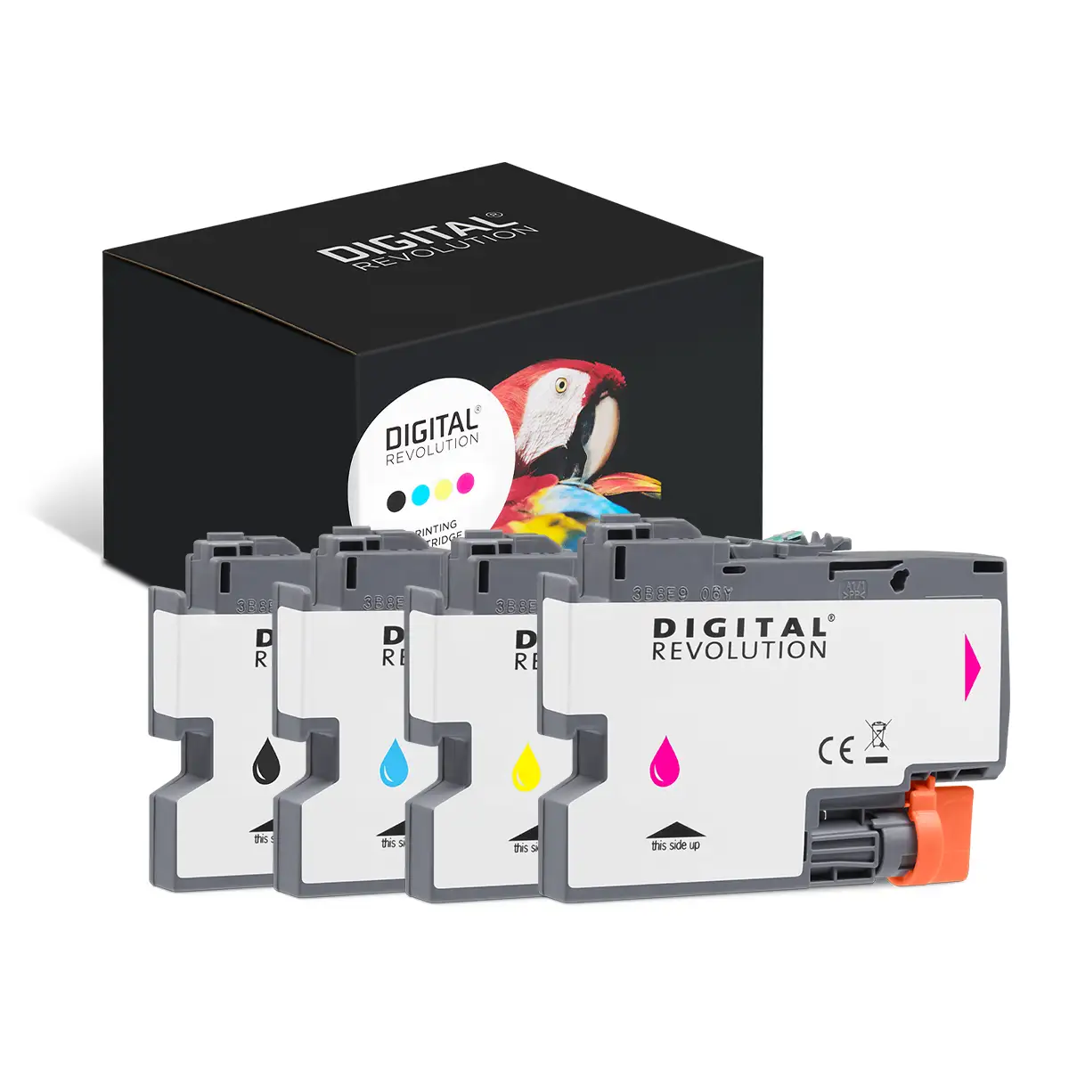 Brother LC-426 - alternative Patrone MultiPack 'schwarz cyan magenta gelb' 7500 Seiten - Digital Revolution