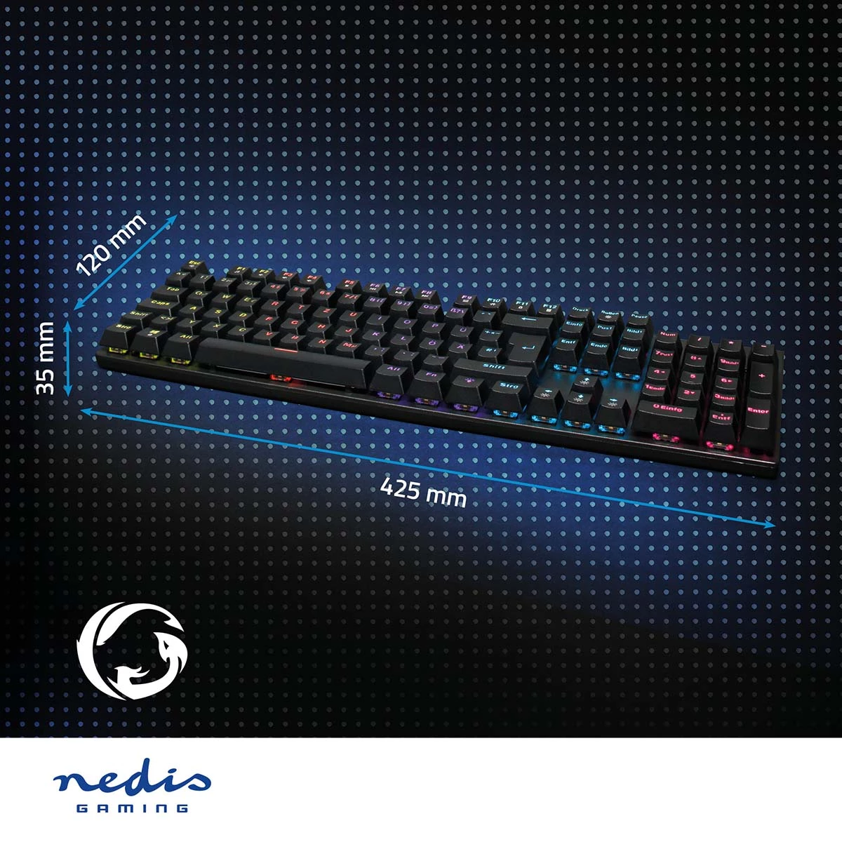 Wired Gaming Keyboard